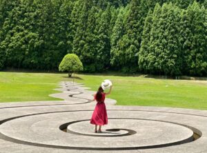 室生山上公園芸術の森（奈良県宇陀市）に旅行で行った戸川みゆき
