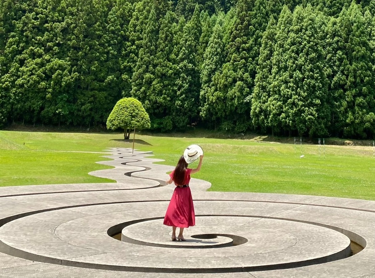 室生山上公園芸術の森（奈良県宇陀市）に旅行で行った戸川みゆき